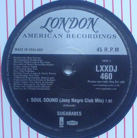 Sugababes : Soul Sound (12", Promo)