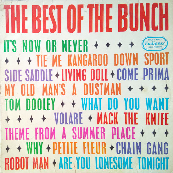 Various : The Best Of The Bunch (LP, Comp)