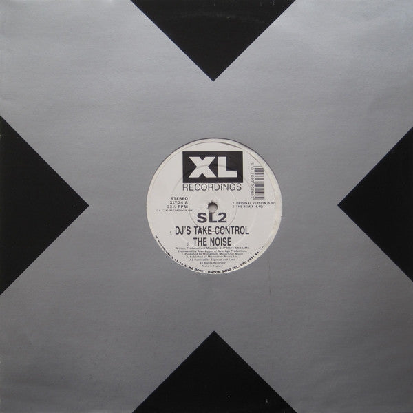 SL2 : DJ's Take Control / Way In My Brain (12")