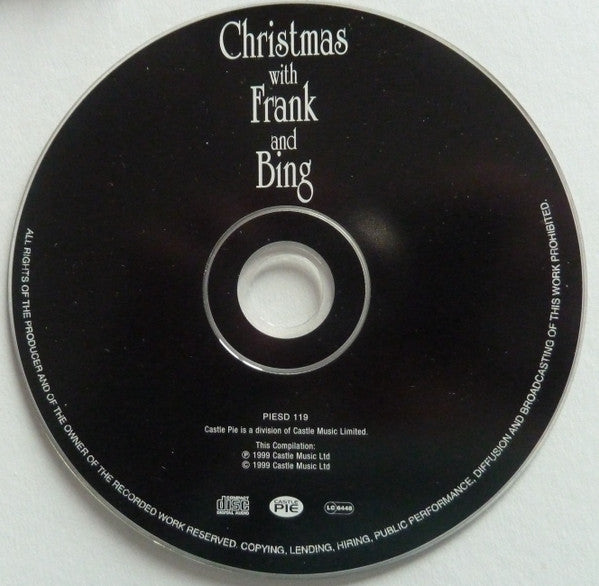 Frank Sinatra and Bing Crosby : Christmas With Frank And Bing (CD, Album, Comp)
