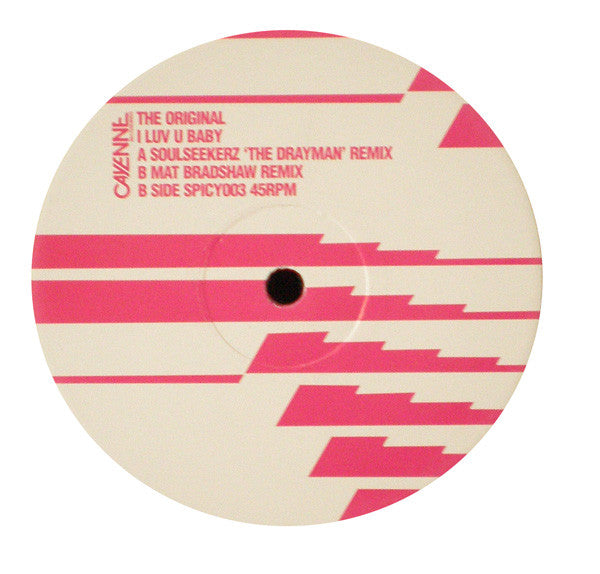 The Original FT. Everett Bradley : I Luv U Baby (Soulseekerz Mat Bradshaw Remixes) (12")