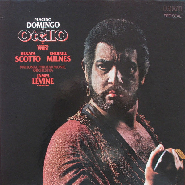 Placido Domingo, Renata Scotto, Sherrill Milnes, National Philharmonic Orchestra, James Levine (2) : Otello (3xLP, Album + Box)