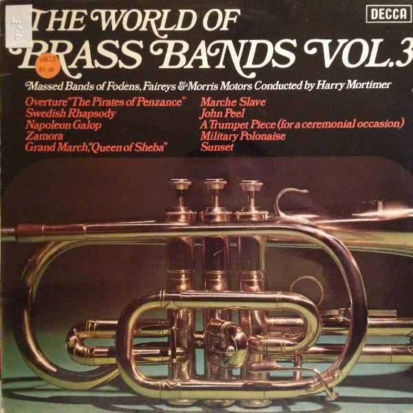 Massed Brass Bands Of Fodens, Fairey Aviation & Morris Motors : The World Of Brass Bands Vol. 3 (LP, Album, Mono)