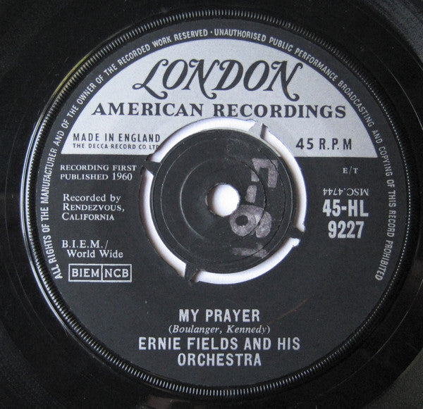 Ernie Fields Orchestra : Raunchy (7", Single)