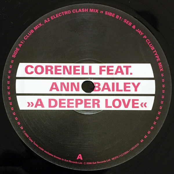 Corenell : A Deeper Love (12")
