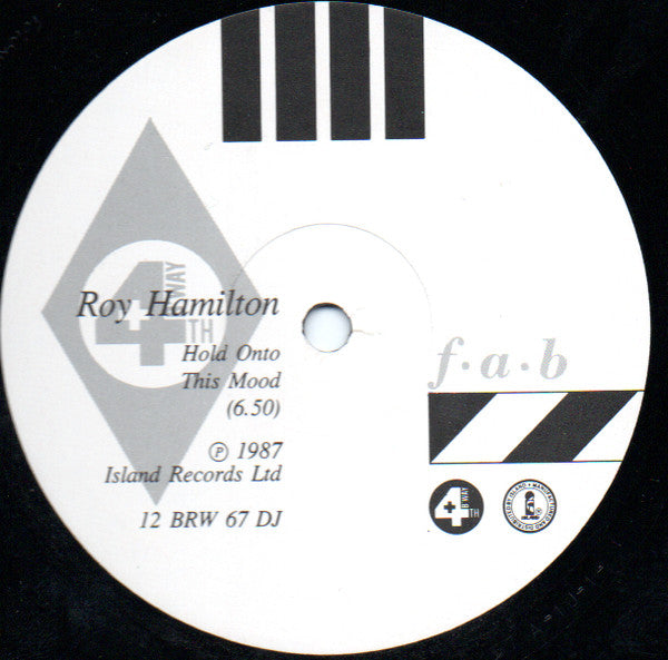 Roy Hamilton : Hold Onto This Mood (12", Promo)