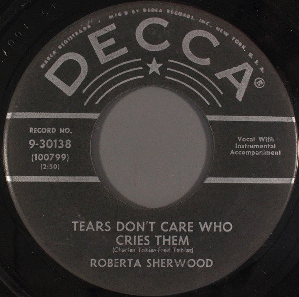 Roberta Sherwood : A Woman Ages Quicker Than A Man (7")
