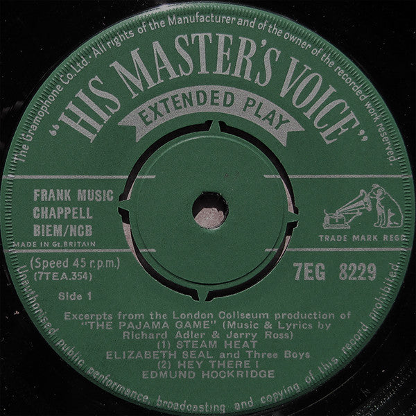 Various : The Pajama Game  (7", EP)