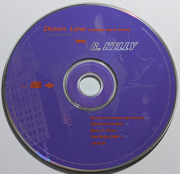 R. Kelly Featuring Ronald Isley : Down Low (Nobody Has To Know) (CD, Single, CD2)