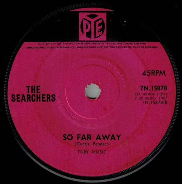 The Searchers : He's Got No Love (7", Single, Sol)
