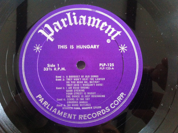 Unknown Artist : This Is Hungary (LP, Album)