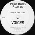 Rhyme & Reason (2) : Voices (12", S/Sided, Promo)