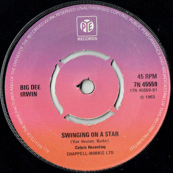 Marcels* / Big Dee Irwin : Blue Moon / Swinging On A Star (7", Kno)