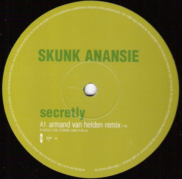 Skunk Anansie : Secretly (Armand Van Helden Remix) (12", S/Sided, Promo)