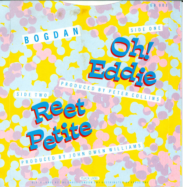 Bogdan (11) : Oh! Eddie (7", Single)