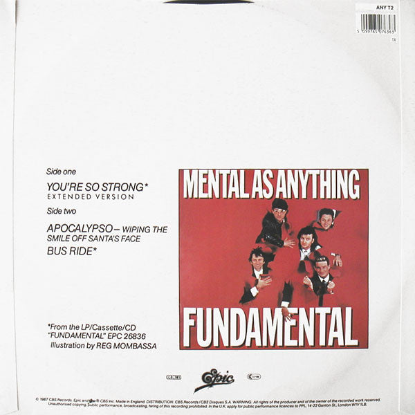 Mental As Anything : You're So Strong (12")