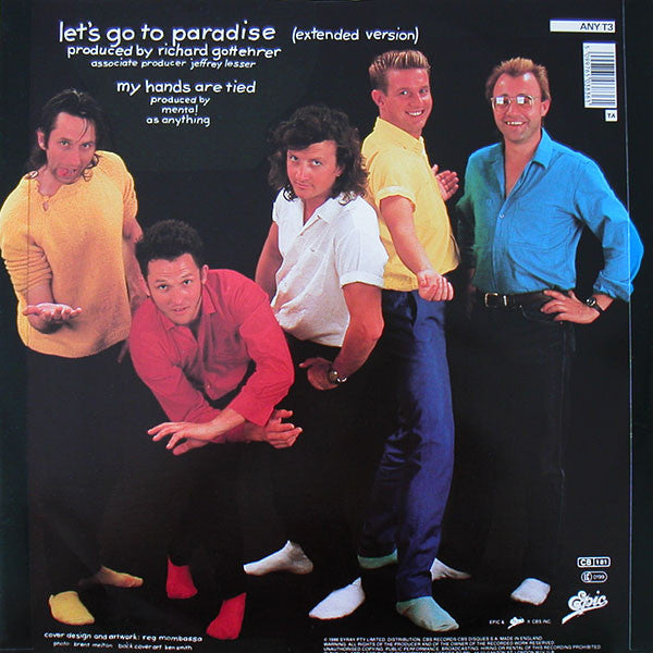 Mental As Anything : Let's Go To Paradise (12")