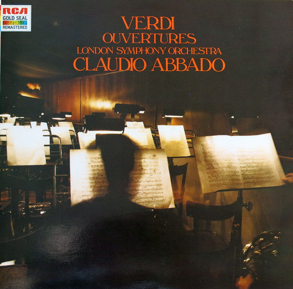 Giuseppe Verdi, London Symphony Orchestra, Claudio Abbado : Verdi Ouvertures (LP, RE, RM)