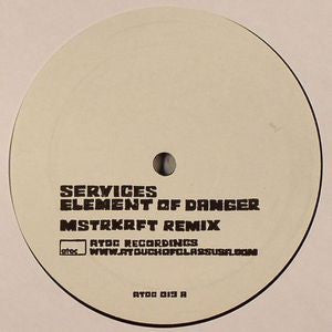 Services : Element Of Danger (Remixes) (12")