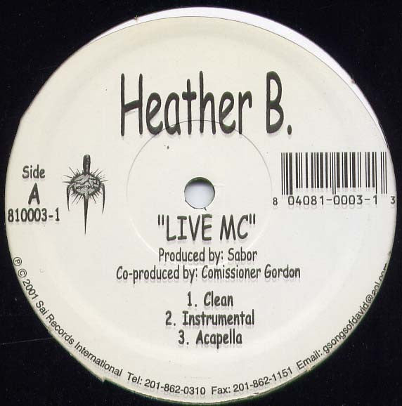 Heather B. : Live MC (12")