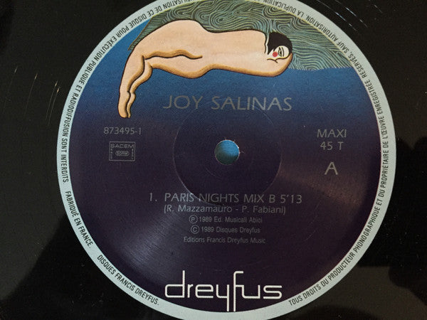 Joy Salinas : Paris Nights (12")