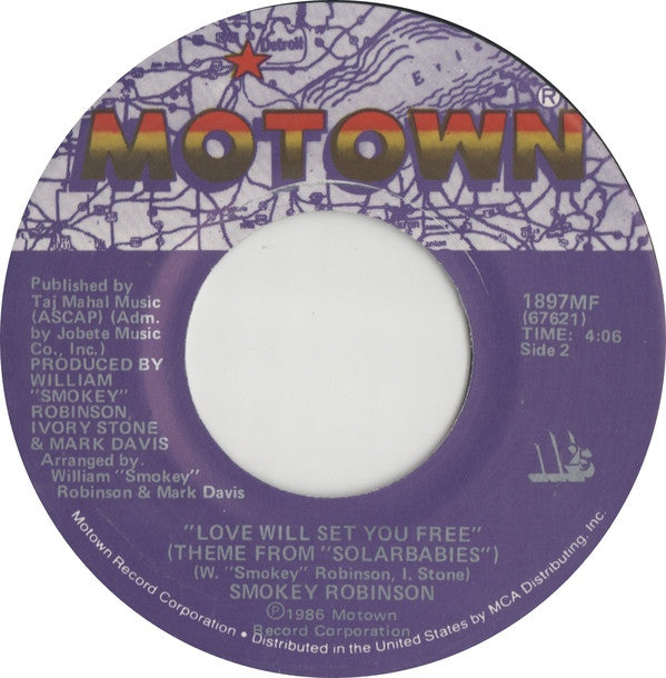 Smokey Robinson : One Heartbeat (7", Single)