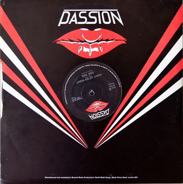Passion All Stars / Dee Dee Martin : The Passion Medley / Night After Night (12", P/Mixed)