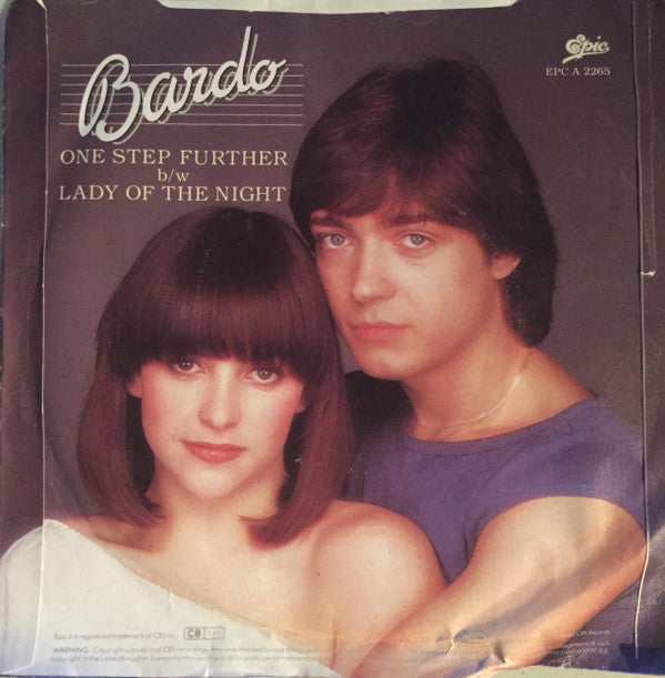 Bardo : One Step Further (7", Single, Pap)