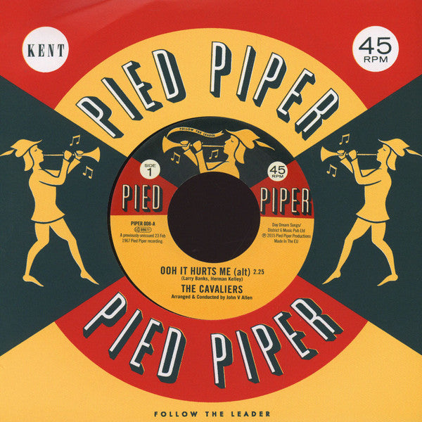 The Cavaliers / Willie Kendrick : Ooh It Hurts Me (alt) / Time Changes Things (7", Single)