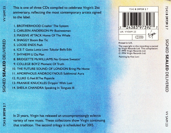 Various : Signed Sealed Delivered 2 (CD, Comp, Ltd)