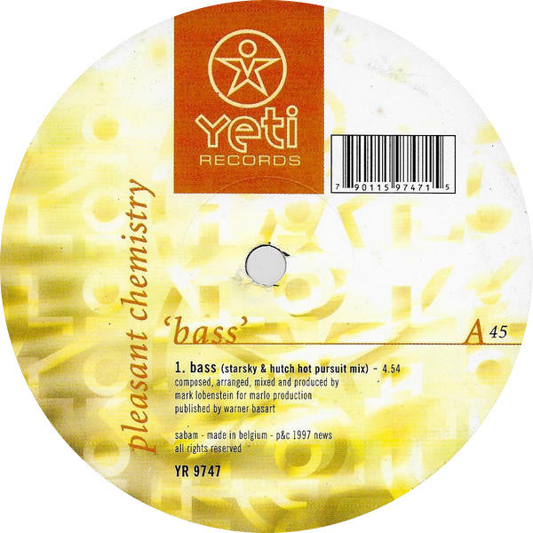 Pleasant Chemistry : Bass (12")