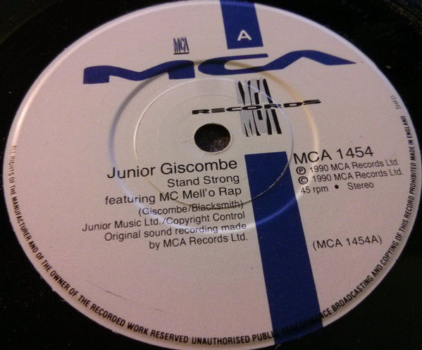 Norman Giscombe Jr. : Stand Strong (7")