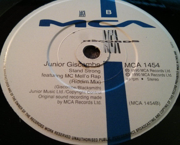 Norman Giscombe Jr. : Stand Strong (7")