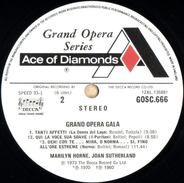 Various : Grand Opera Gala (3xLP, Comp + Box)