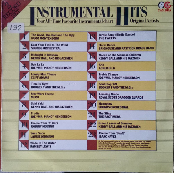Various : Instrumental Hits (2xLP, Comp)