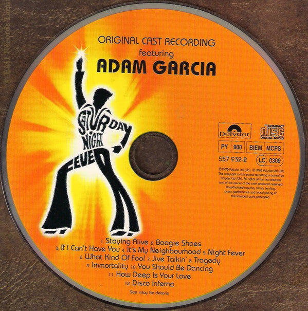 Various : Saturday Night Fever - Original Cast Recording (CD, Album)