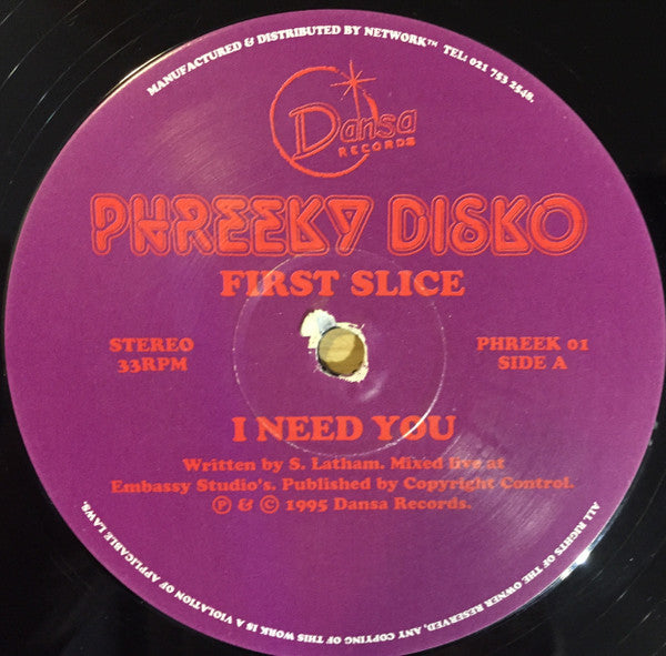 Phreeky Disko : First Slice (12")
