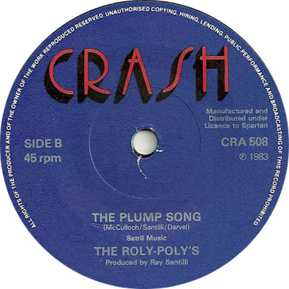 The Roly-Poly's : Lumpy Lump Lump (7", Single)
