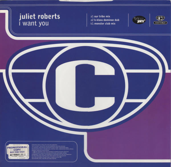 Juliet Roberts : I Want You (12", Single)