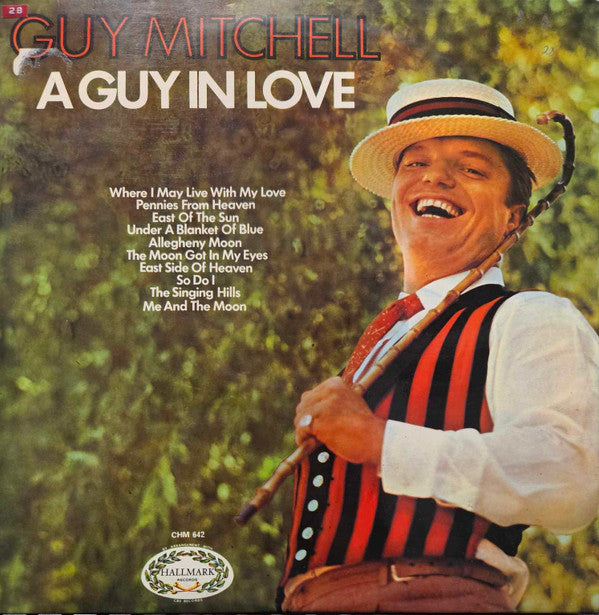 Guy Mitchell With Glenn Osser And His Orchestra : A Guy In Love (LP, Mono)