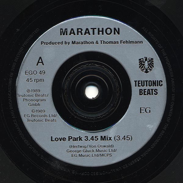Marathon : Love Park (7", Single)