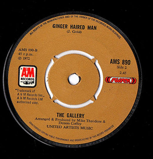 Gallery (2) : Nice To Be With You (7", Single, RE, 4 P)