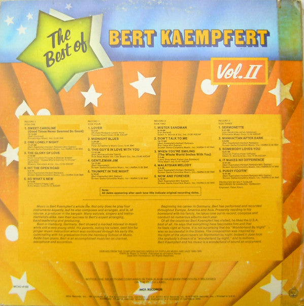Bert Kaempfert : The Best Of Bert Kaempfert Vol. II (2xLP, Album, Comp)
