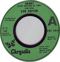 Leo Sayer : Heart (Stop Beating In Time) (7", Single, Gre)
