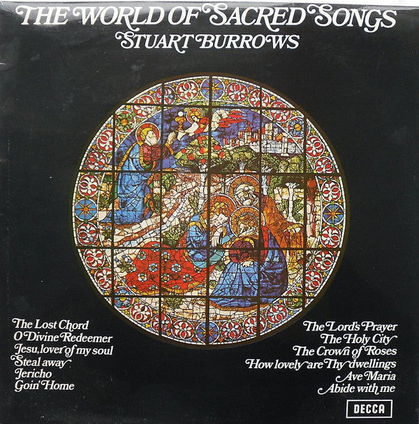 Stuart Burrows, The Ambrosian Singers, Wyn Morris, Martin Neary (2) : The World Of Sacred Songs (LP, RE)