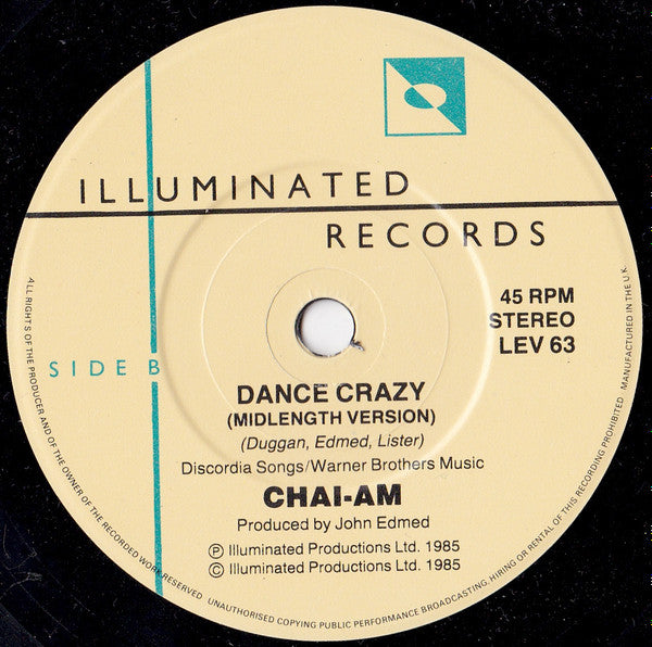 Chai-am : Dance Crazy (7")