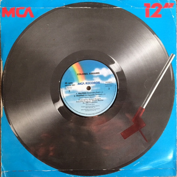 Colonel Abrams : Trapped (Extended Version) (12", MCA)