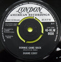 Duane Eddy : Bonnie Came Back (7", Single)