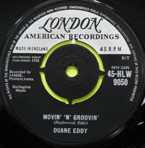 Duane Eddy : Bonnie Came Back (7", Single)