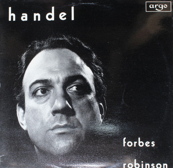 Georg Friedrich Händel, Forbes Robinson, The Academy Of St. Martin-in-the-Fields, Sir Neville Marriner, Philip Ledger : Handel Arias (LP)